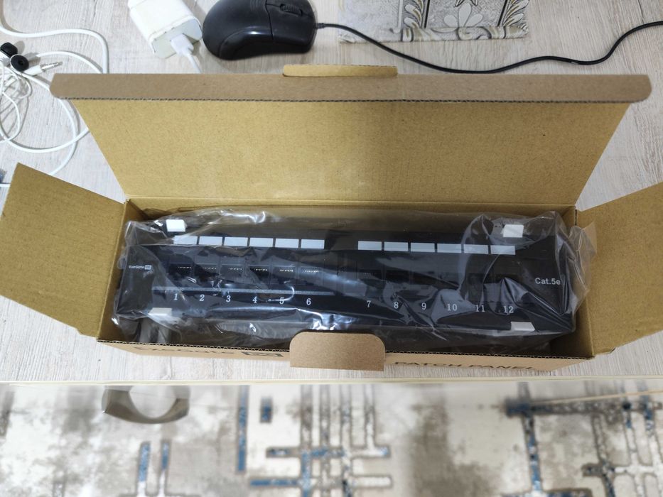 12 порт патч-панель