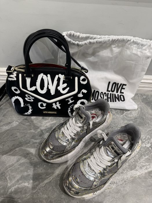 Чанта и обувки 36 номер Moschino