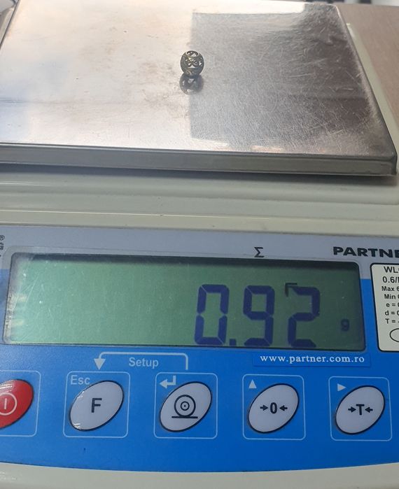 Charm din aur galben de 14K tip Pandora – gramaj 0,92 g