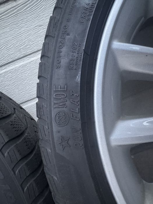 Jante 19 originale Bmw G30 iarna runflat Pirelli 245/40R19