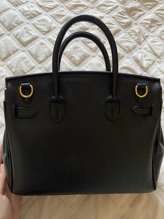 Сумка черная под hermes