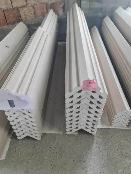 Фасадни профили от стиропор, ъгли от стиропор, LED профили