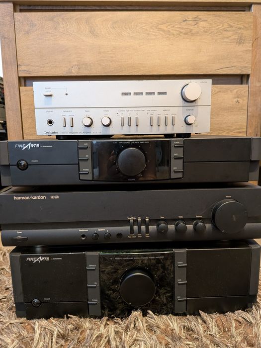 Amplificatoare Grumdig Fine Arts, Harman Kardon, Tehnics