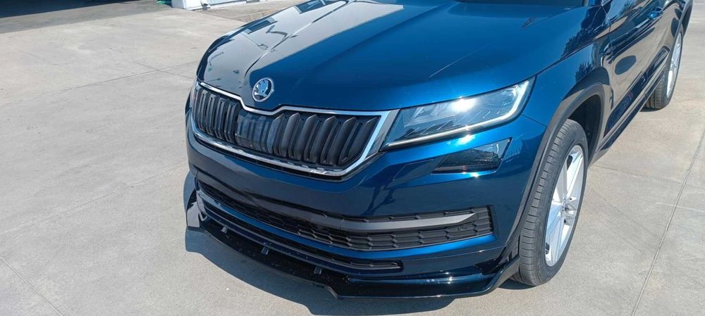 Skoda Kodiaq лип спойлер