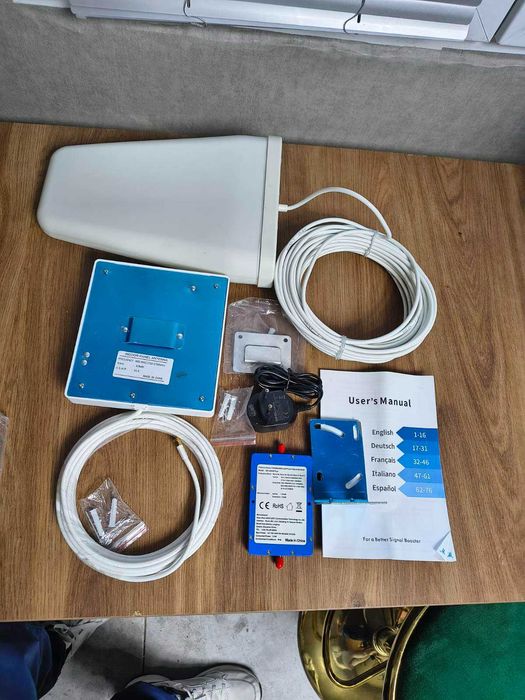 Усилвател на мобилен сигнал ANNTLENT 5-Band – пълен нов комплект
