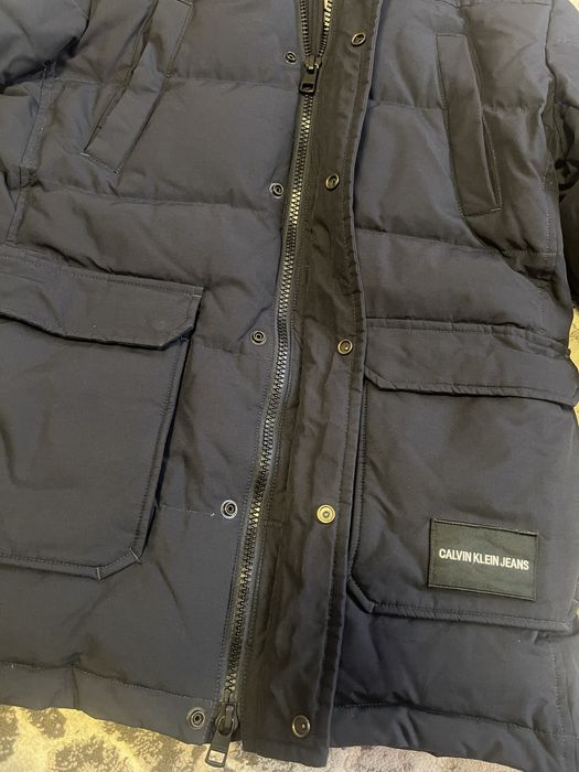 CALVIN KLEIN jeans зимно яке от ПУХ и ПЕРА