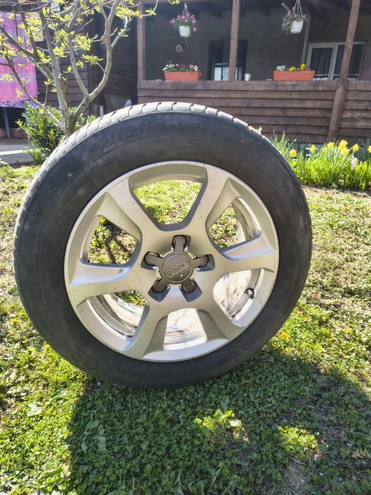 Jante +anvelope  205/60/R16 audi A4