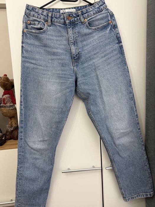Zara сини дънки 38