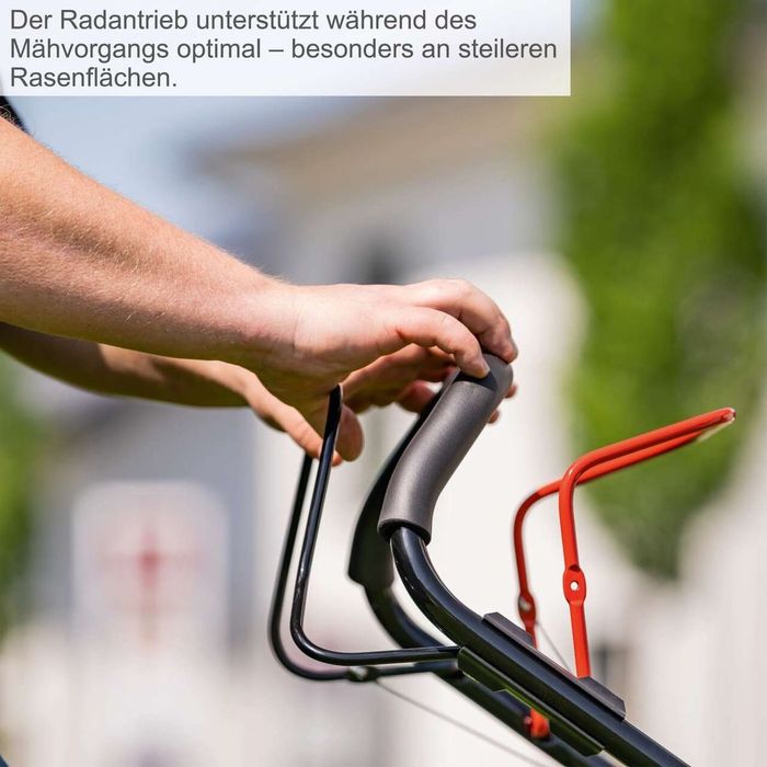 Mașină de tuns iarba pe benzină Scheppach MS225-56 - 6 CP | lățime de tăiere 56 cm | Autopropulsată