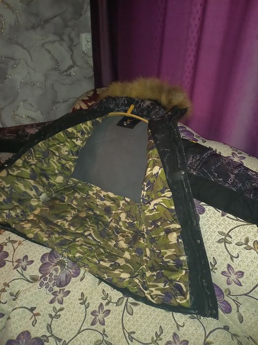Пуховик зимний детский