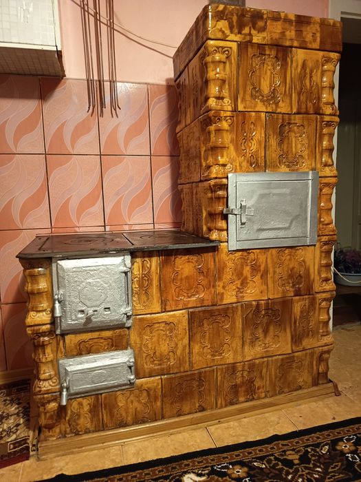 Soba teracota cu plita