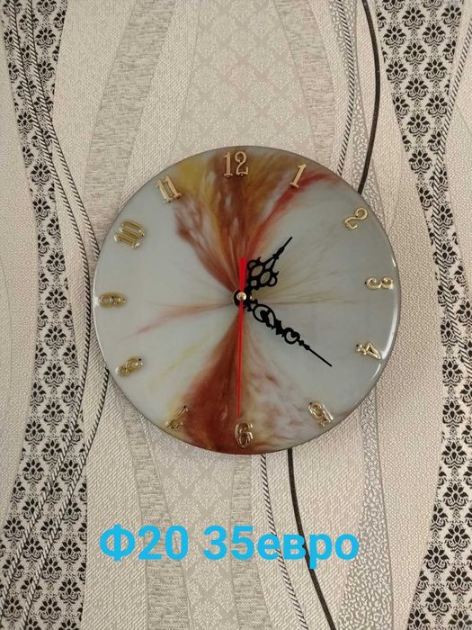 Ръчно Изработени  часовници от епоксидна смола