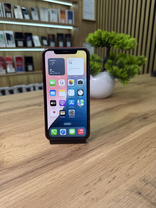 ‼️iPhone Xr 64Gb Red -Sanatate bat.100%- Faceid nefunctional-Garantie