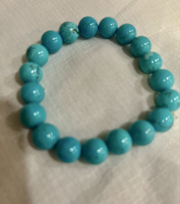 Комплект украшений в бирюзовом цвете