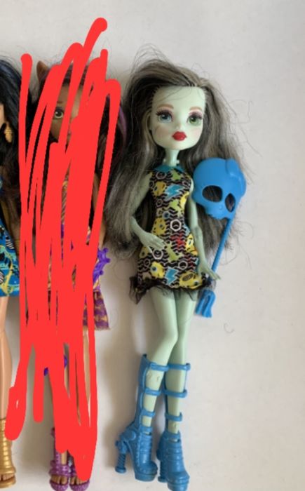 G2 Monster high doll frankie stein