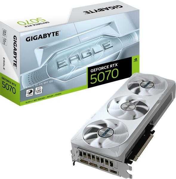 Placa video RTX 5070 EAGLE OC White 12GB GDDR7 192bit, 4350 RON, 2 ani garantie, Tva inclus! Livrare in tara!