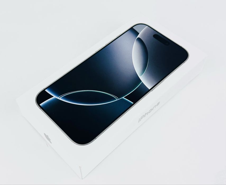 НОВ! Apple iPhone 16 Pro 256GB White / Natural Titanium Гаранция!