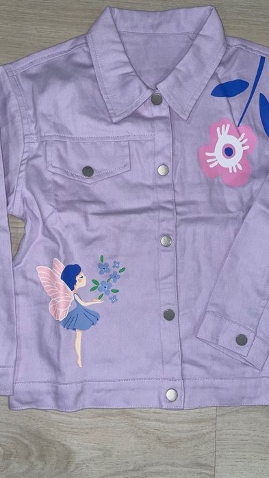 Джинсовые куртки для девочек