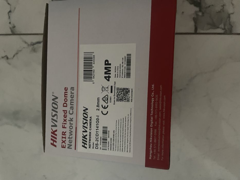 Cameră IP Hikvision DS-2CD1141G0-I – 4MP – 2.8mm