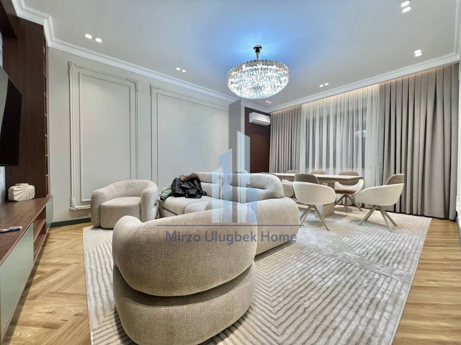 4 комнатная 115м2 Махтумкули новостройка раздельные комнаты