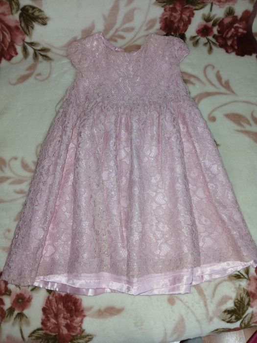 Rochiță roz cu model