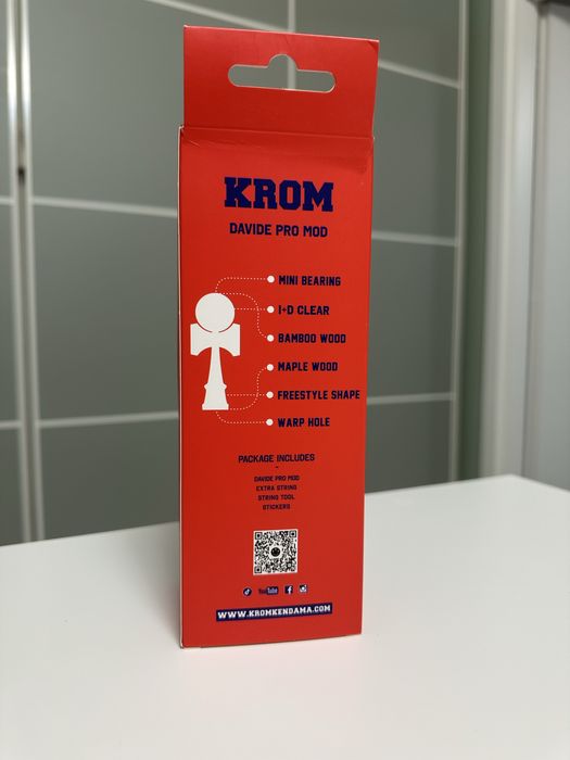 Kendama Krom Davide – nouă, sigilată, originală (cadou perfect)