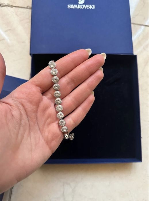 Set Swarovski Colier si Cercei Una Angelic