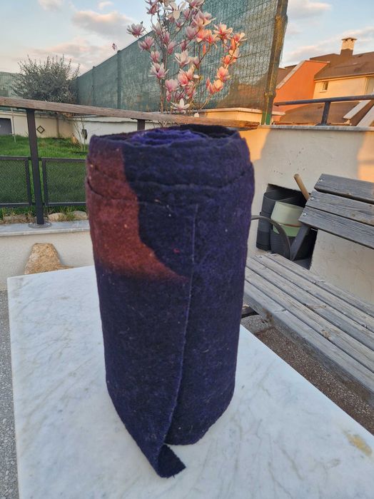 Вълнен  шаечен плат, шаяк.АВТЕНТИЧЕН