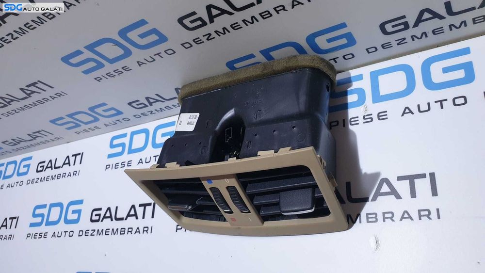 Gura Grila Aer Aerisire Ventilatie Cotiera Consola Centrala Spate BMW Seria 3 E90 E91 2004 - 2011 Cod 7129556 [D0759]