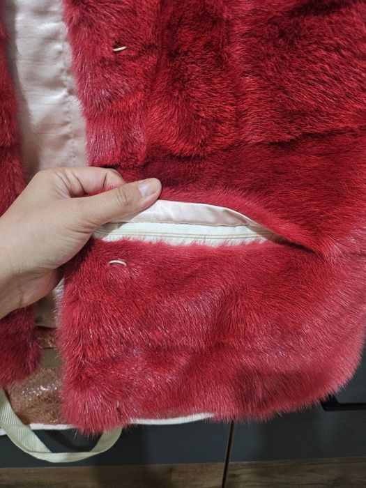 Норковая жилетка.