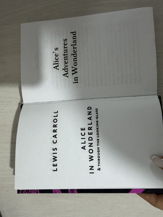 книга алиса в стране чудес