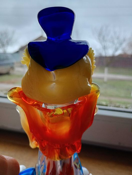 Klown din sticla de murano