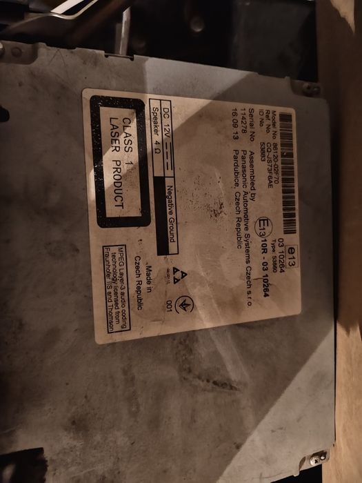 Магнитола Toyota Corolla e180