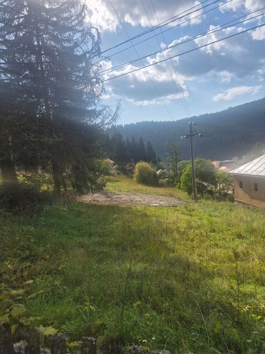 Teren cu vedere panoramică în Sațiunea Borsec