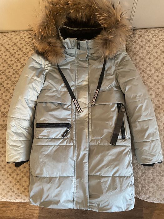 Детская зимняя куртка пуховик на девочку