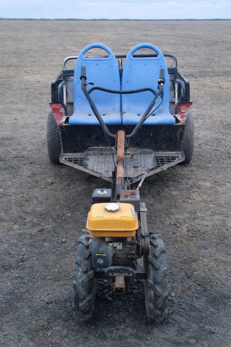 Продам мотоблок с прицепом