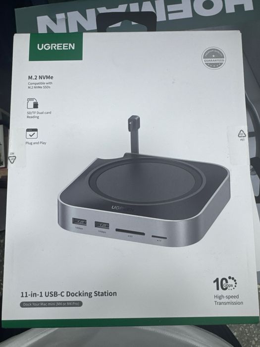 Док-станция 11-in-1 Ugreen CM841 для Mac Mini M4/M4 Pro
