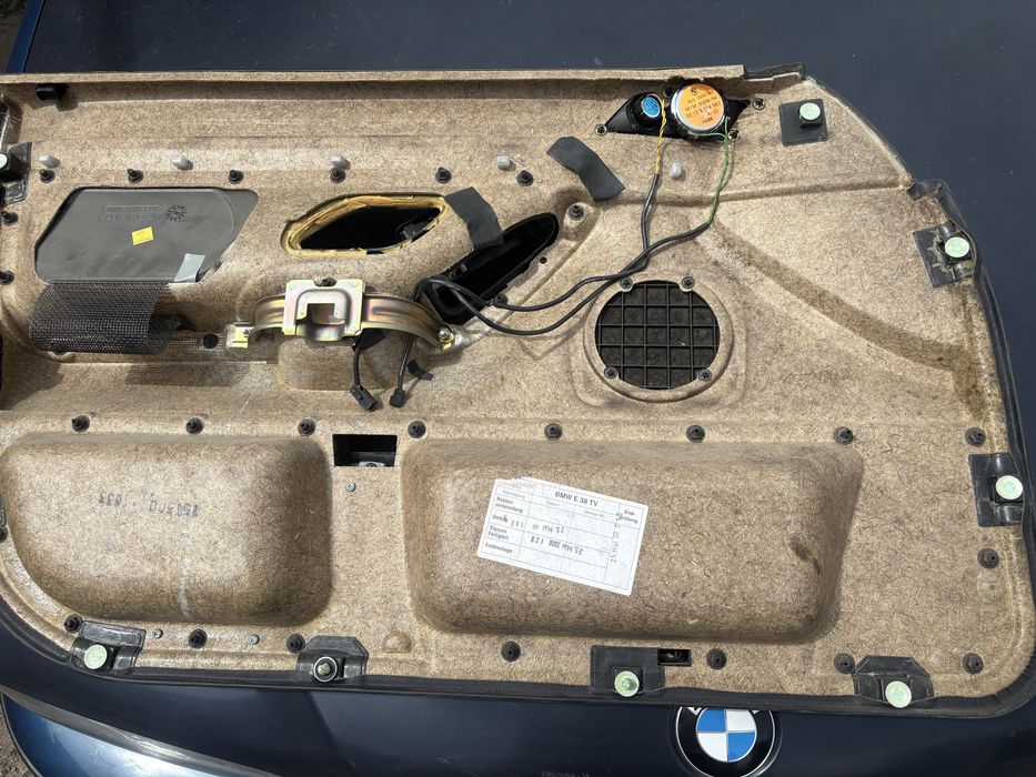 Обшивки дверные карты бмв е38