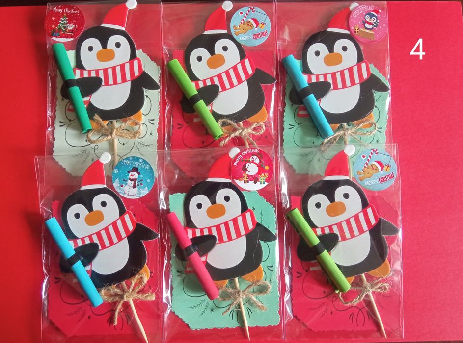 Ръчно изработени коледни и новогодишни късмети