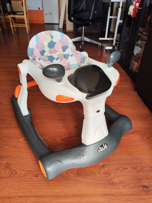 Juju Happy Wheels 2 в 1 проходилка, регулируема, сгъваема, от 6-18 мес