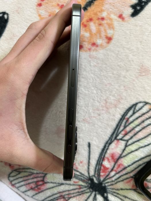 Iphone 15 pro max black 256 gb