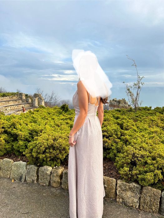 Абитуриентска рокля за кума/сватба/бал/дълга/официална/повод