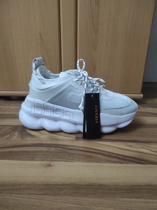 Versace chain reaction triple white