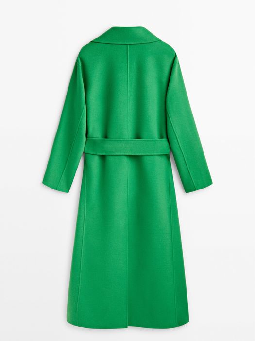 Palton Massimo Dutti din stofa de lana