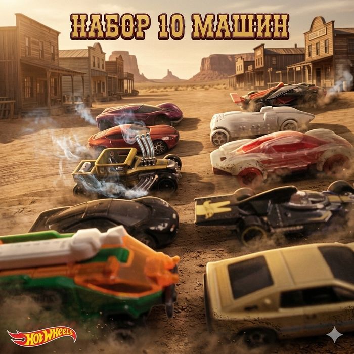 Машинки Hot Whells 10 Штук!!!