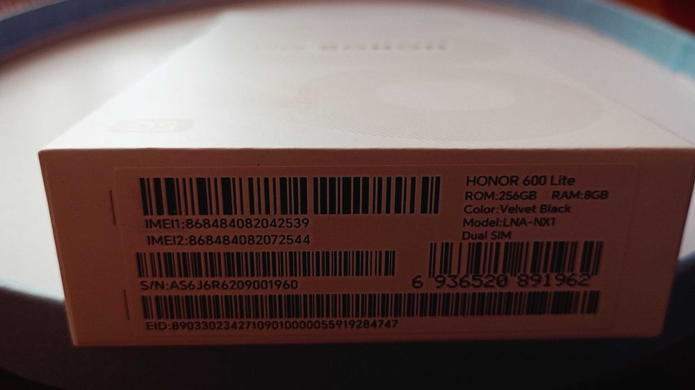Смартфон GSM HONOR 600 LITE 5G