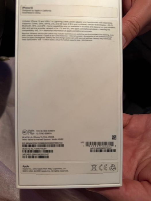 Iphone 13 pink розовый 256gb