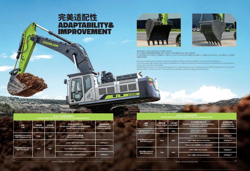 Гусеничный экскаватор ZOOMLION ZE550 2.85 куб