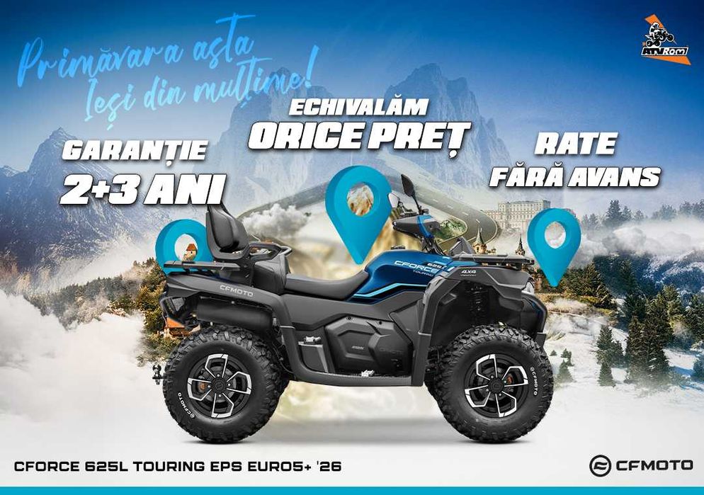 Atv CFMOTO CFORCE 625L Touring EPS Euro5+ '26