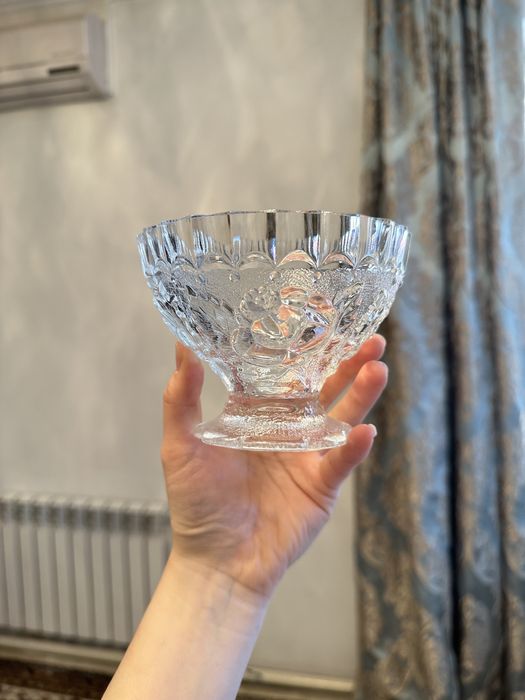 Стеклянные вазы 10шт